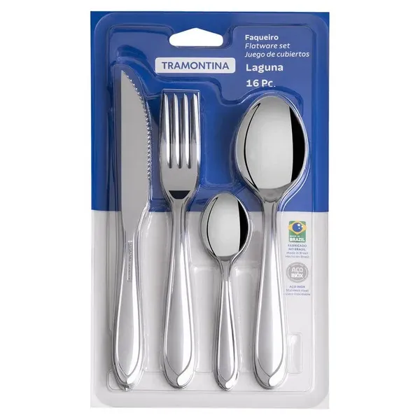 FAQUEIRO TRAMONTINA LAGUNA 16PC R66906/420