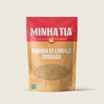 FARINHA MINHA TIA LINHACA DOURADA 200G