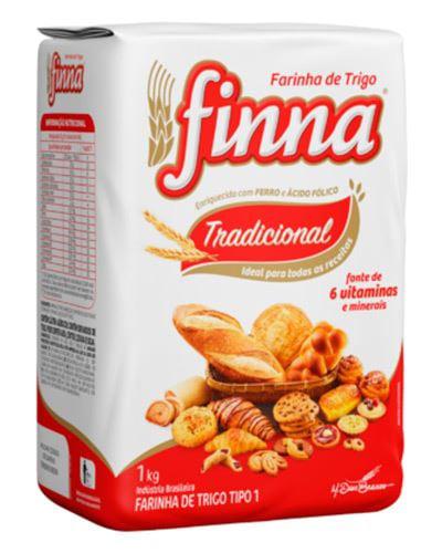 FARINHA TRIGO FINNA TIPO 1 TRAD PPL 1KG