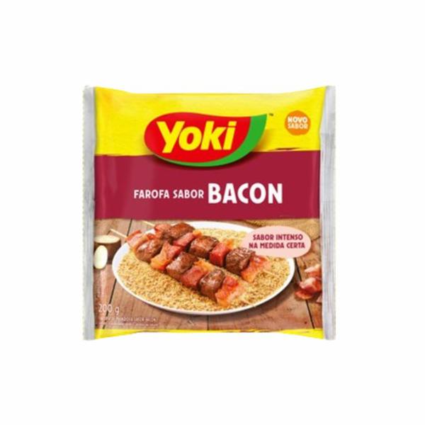 FAROFA YOKI SABOR BACON 200G