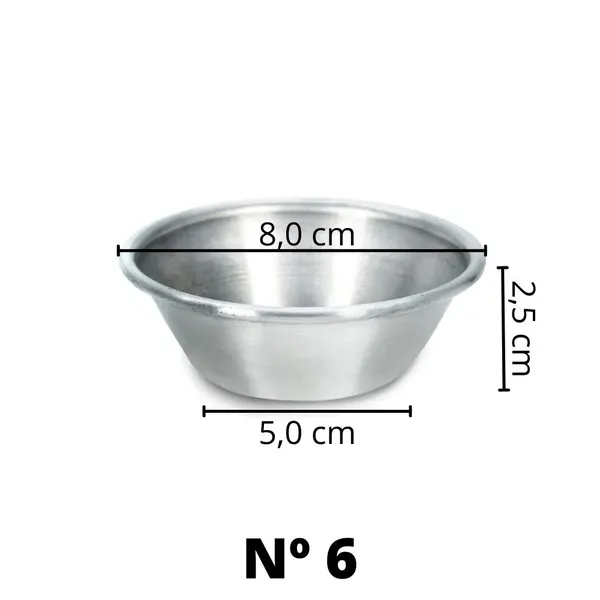 FORMA BARBOSA EMPADA N8 C/6