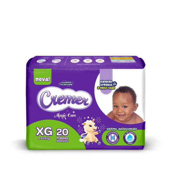 FRALDA CREMER SHORT JUMBO XG C/20