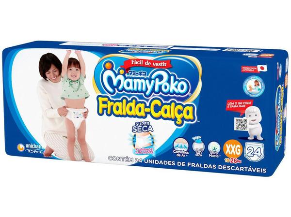 FRALDA MAMYPOKO CALCA JUMBO XXG C/24
