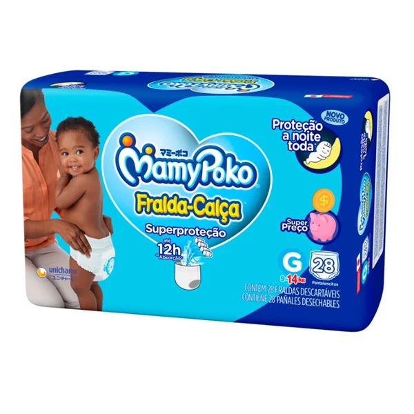 FRALDA MAMYPOKO CALCA SUPER PROT JUMBO G
