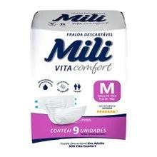 FRALDA MILI VITA ADULTO COMFORT M C/9
