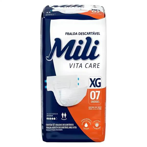 FRALDA MILI VITA ADULTO COMFORT XG C/7