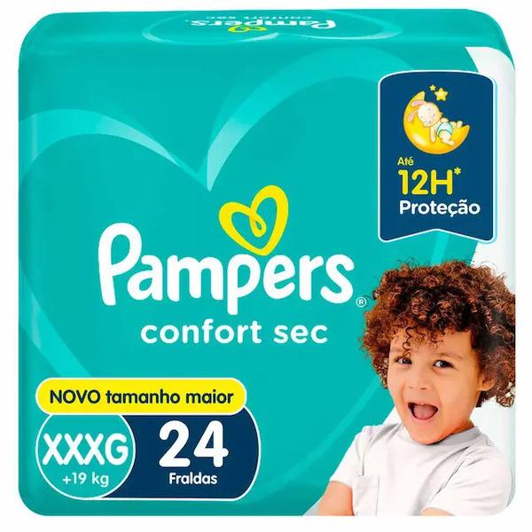 FRALDA PAMPERS PANTS MEGA XXXG C/24