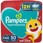 FRALDA PAMPERS SUPERSEQUINHA XXG C/50