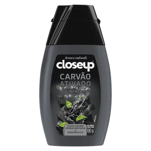 GEL DENTAL CLOSE UP CARVAO ATIVADO 100G