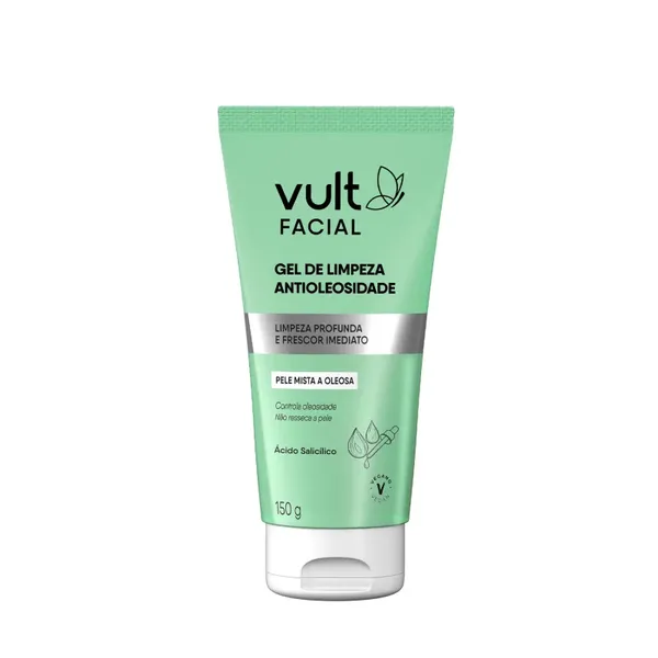 GEL LIMPEZA VULT ANTIOLEOSIDADE FACIAL 150G