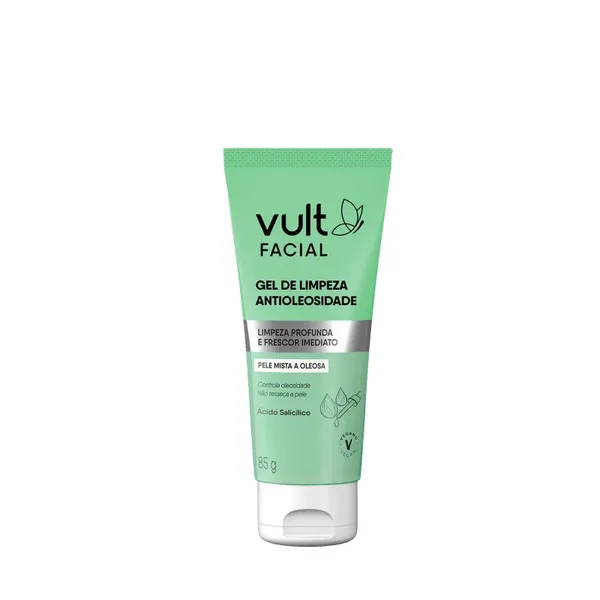GEL LIMPEZA VULT ANTIOLEOSIDADE FACIAL 85G