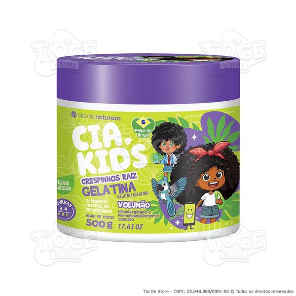 GELATINA CIA NATUREZA KIDS CRESPINHO RAI