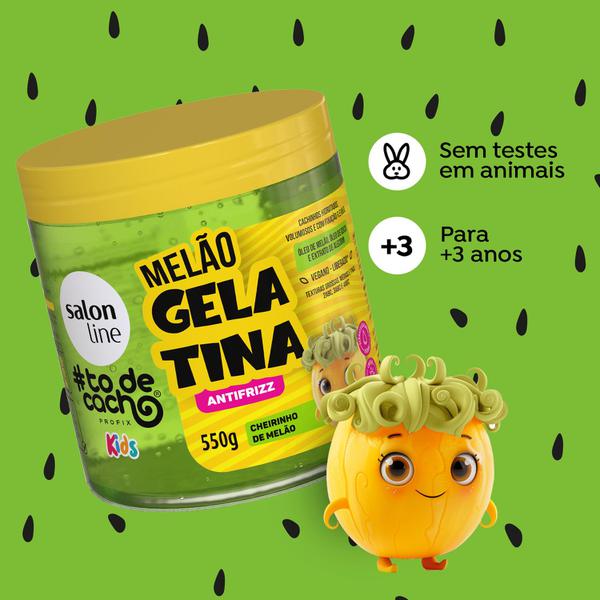 GELATINA SALON LINE KIDS MELAO 550G