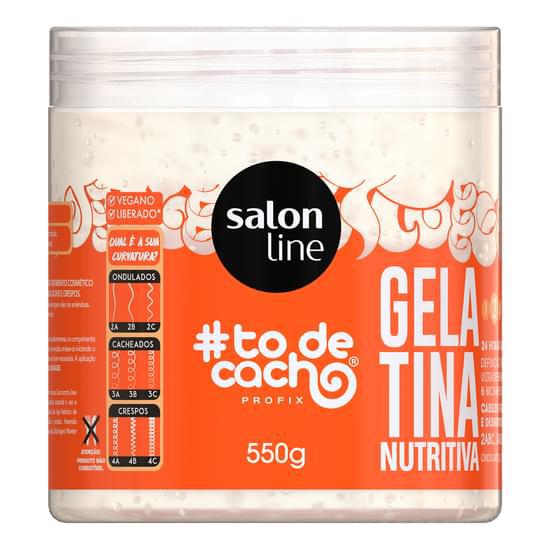 GELATINA SALON LINE TDC NUTRITIVA 550G