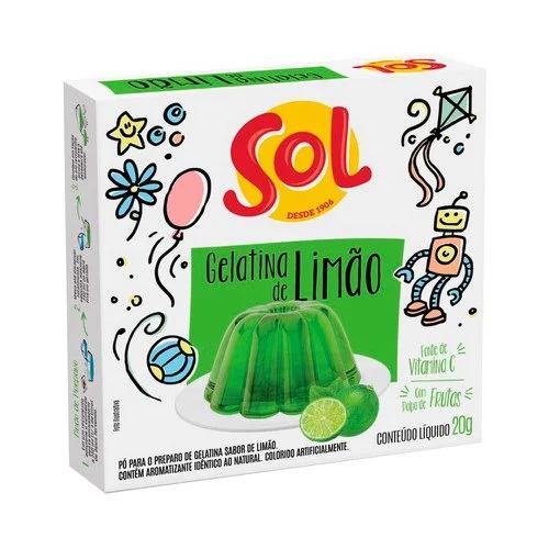 GELATINA SOL LIMAO 20G