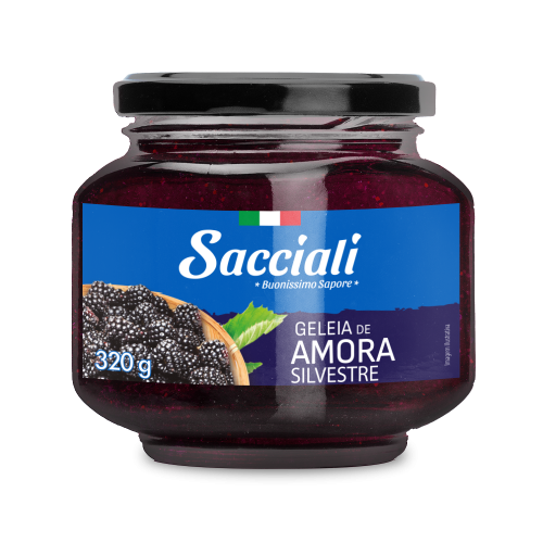GELEIA SACCIALI AMORA PREMIUM VIDRO 320G