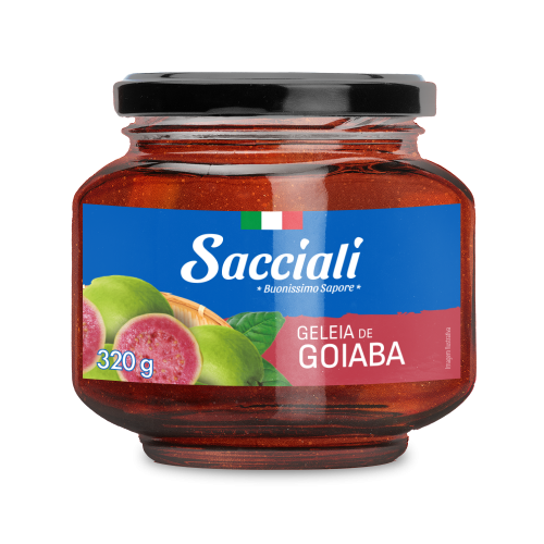 GELEIA SACCIALI GOIABA PREMIUM VIDRO 320