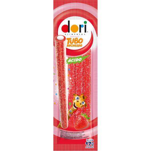 GOMA DORI MORANGO ACIDO 17G