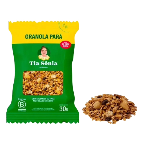 GRANOLA TIA SONIA CASTANHA DO PARA 30G