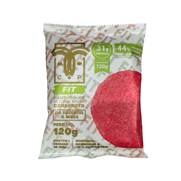 HAMBURGUER CARA PRETA FIT 120G