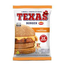HAMBURGUER TEXAS MISTO CHEDDAR 112G