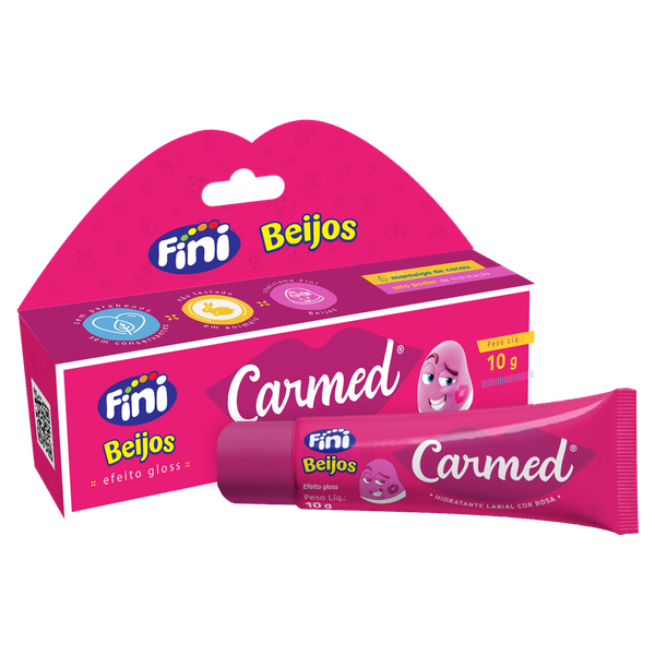 HIDRATANTE LABIAL CARMED FINI BEIJOS 10G