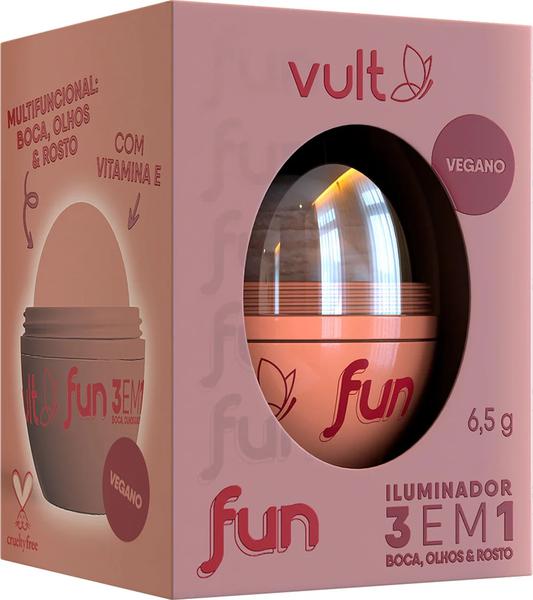 ILUMIN VULT FUN 3EM1 ROSE ILUMINADA 6,5G