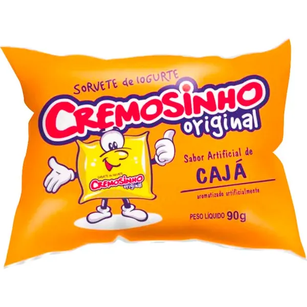 IOGURTE CREMOSINHO CONGELADO CAJA 90G
