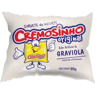 IOGURTE CREMOSINHO CONGELADO GRAVIOLA 90