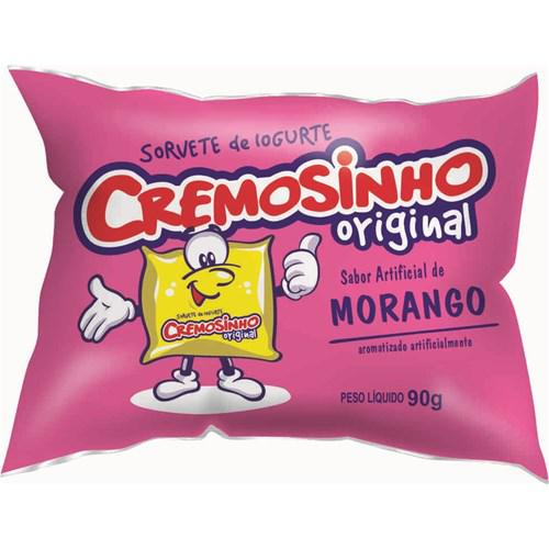 IOGURTE CREMOSINHO CONGELADO MORANGO 90G