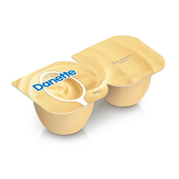 IOGURTE DANONE DANETTE CHOC BRANCO 180G