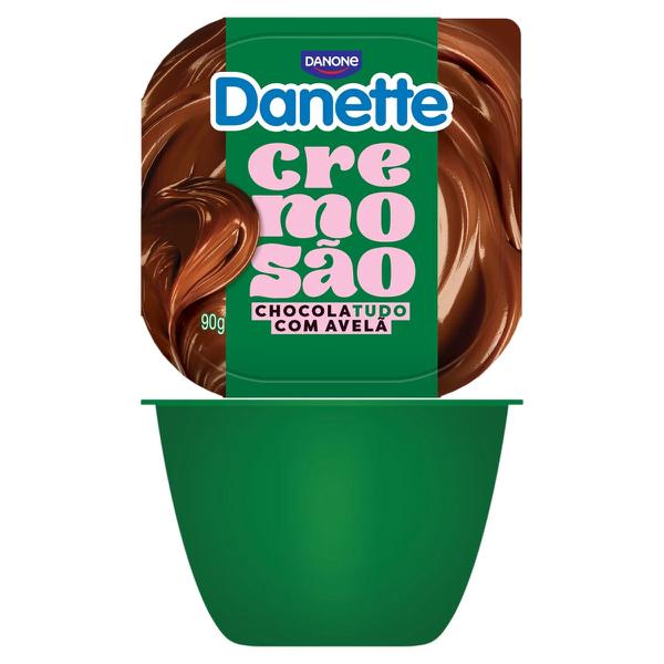 IOGURTE DANONE DANETTE CHOCOLATE C/AVELA