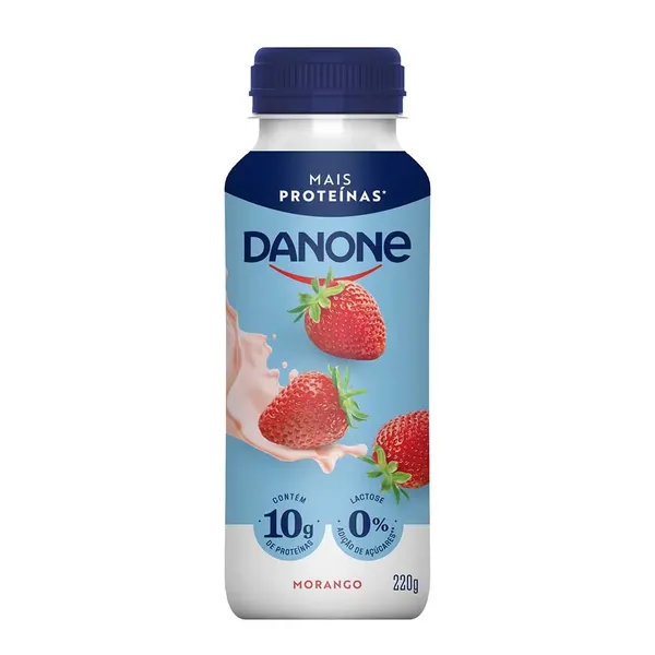 IOGURTE DANONE VERDAD NATUR MORANGO 10G