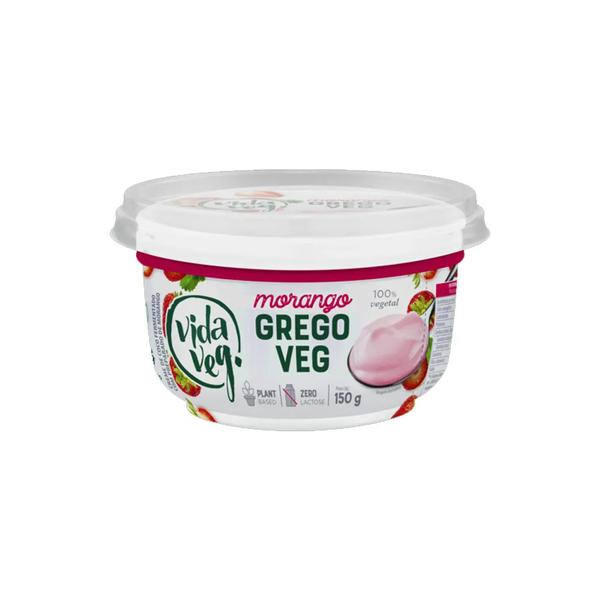 IOGURTE GREGO VEGANO MORANGO 150G