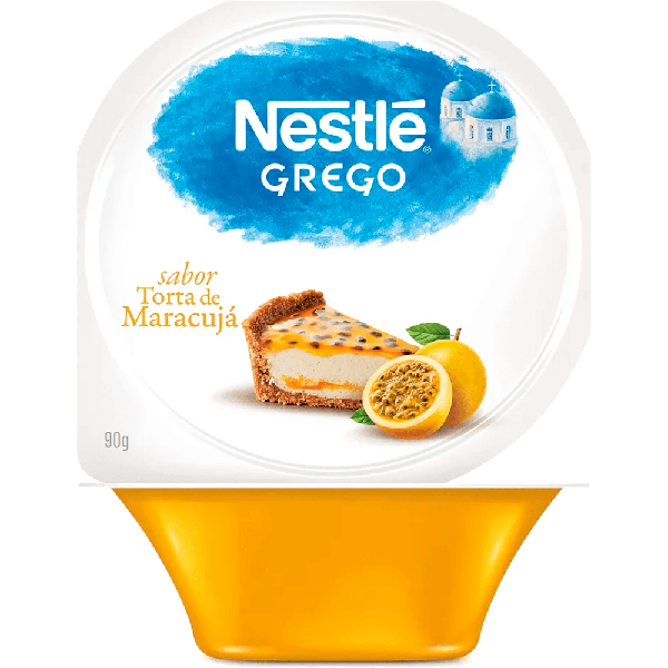IOGURTE NESTLE GREGO LIGHT MARACUJA 90G