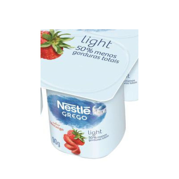 IOGURTE NESTLE GREGO LIGHT MORANGO 90G