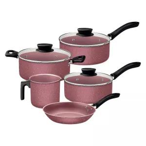 JG TRAMONTINA PANELAS LINZ 5PCS MOCACCCI