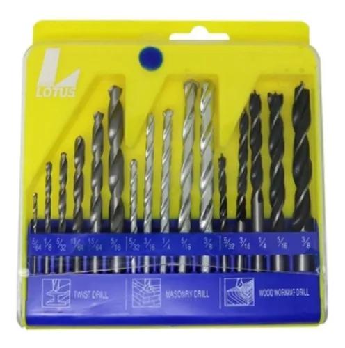 JOGO BROCAS MULTIUSO 16PCS