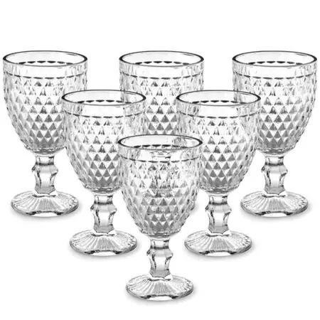 JOGO MIMO 6 TACAS CLR VITR 240ML TC14841