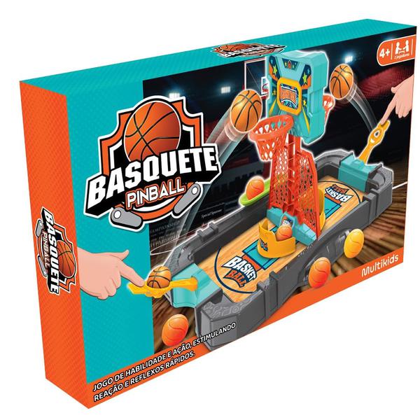 JOGO MULTIKIDS BASQUETE PINBALL BR2012