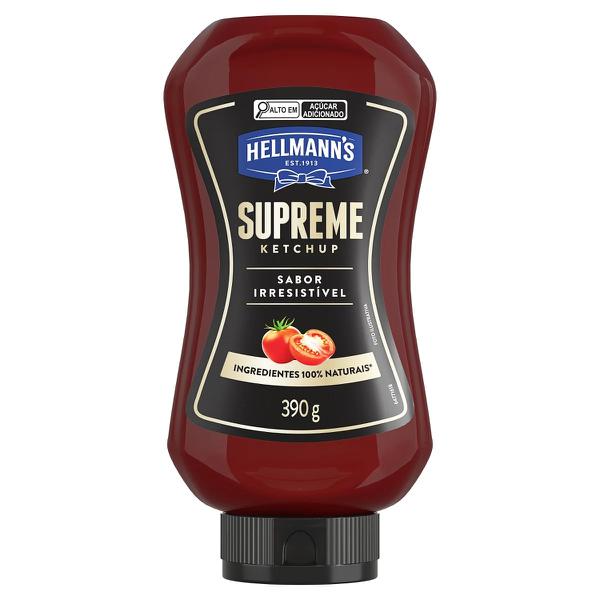 KETCHUP HELLMANNS SUPREME SQZ 390G