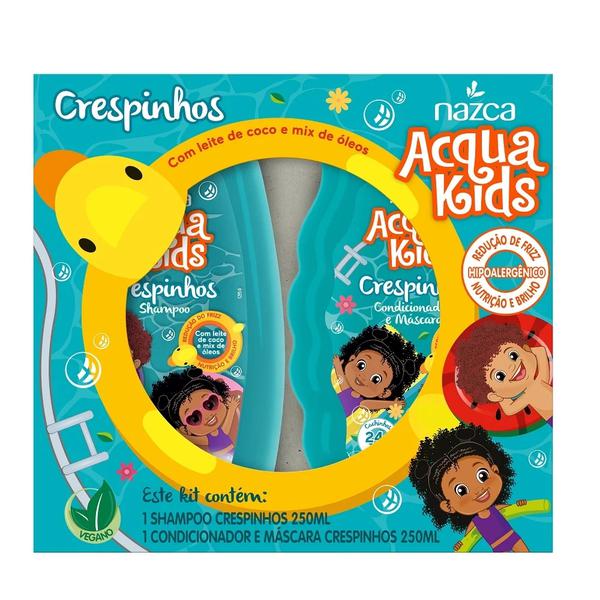 KIT ACQUA KIDS SH+COND CRESPINHO 250ML