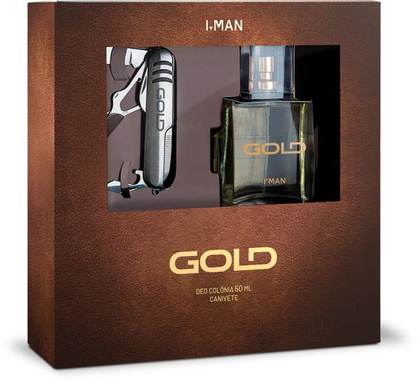 KIT CICLO GOLD MASC CANIVETE+DEO COLONIA