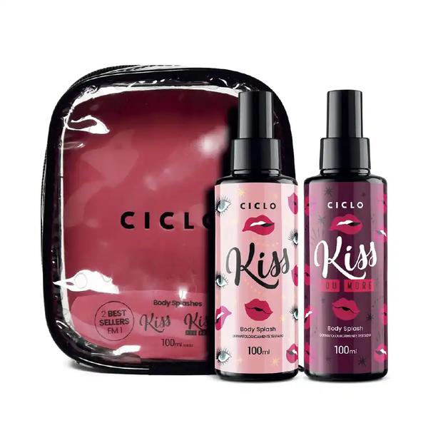 KIT CICLO KISS BODY SPLASH KISS+KYM 100M