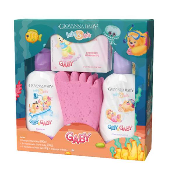 KIT GIOVANNA BABY SH+COND+SAB ROSA 2X200