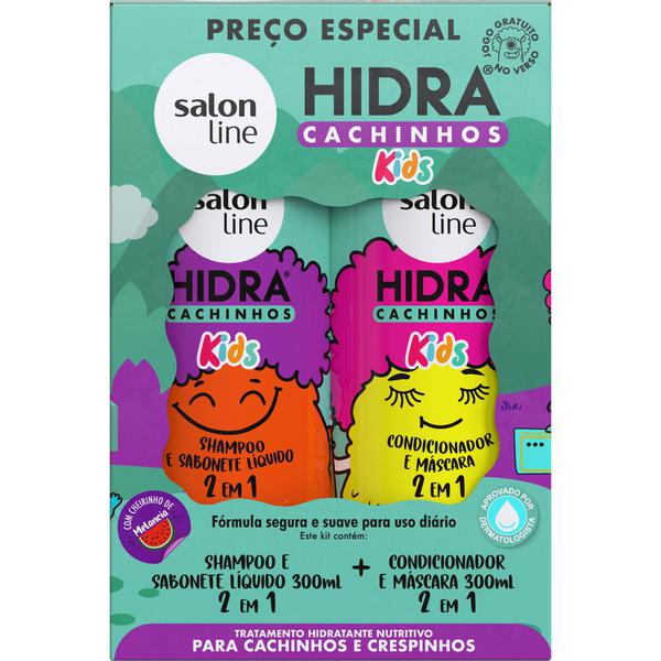 KIT SALON LINE HIDRA CACHINHOS KIDS 300M