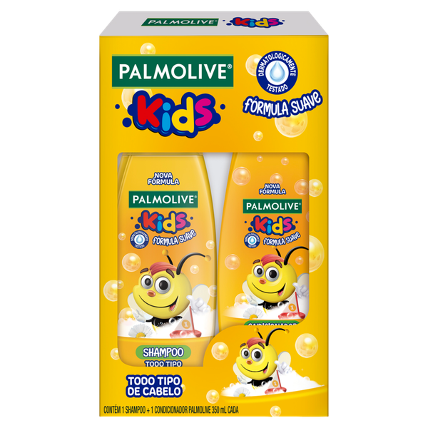 KIT SH+COND PALMOLIVE NAT KIDS 350ML