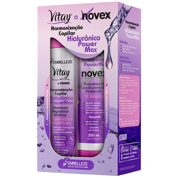 KIT SH+COND VITAY NOVEX ARMON CAP 300ML
