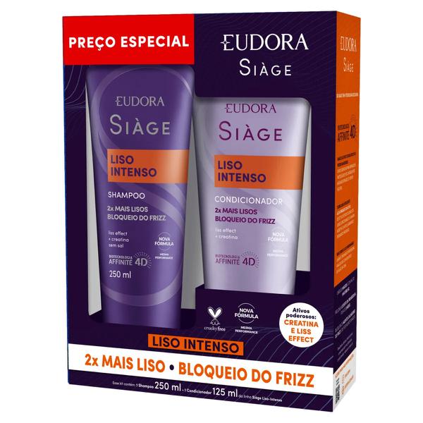 KIT SIAGE SH+COND LISO INTENSO 250/125ML