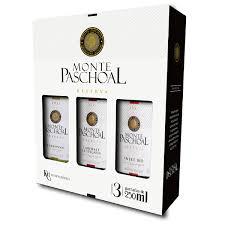 KIT VINHO MONTE PASCHOAL RESERVA 250ML